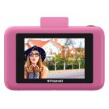 Polaroid - Fotocamera Digitale Snap Touch a Stampa Istantanea con Schermo LCD (Rosa) e Tecnologia di Stampa Zink Zero Ink