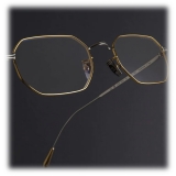 Cutler & Gross - 0005 Round Optical Glasses - Gold 18K - Luxury - Cutler & Gross Eyewear