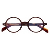 Cutler & Gross - GR01 Round Optical Glasses - Multi Havana Burgundy - Luxury - Cutler & Gross Eyewear