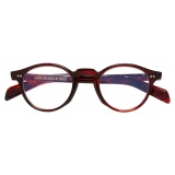Cutler & Gross - GR04 Round Optical Glasses - Red Havana - Luxury - Cutler & Gross Eyewear