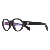 Cutler & Gross - The Great Frog Lucky Diamond I Round Optical Glasses - Black - Luxury - Cutler & Gross Eyewear