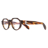 Cutler & Gross - The Great Frog Lucky Diamond I Round Optical Glasses - Havana - Luxury - Cutler & Gross Eyewear