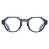 Cutler & Gross - The Great Frog Lucky Diamond I Round Optical Glasses - Deep Blue - Luxury - Cutler & Gross Eyewear