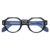 Cutler & Gross - The Great Frog Lucky Diamond I Round Optical Glasses - Deep Blue - Luxury - Cutler & Gross Eyewear