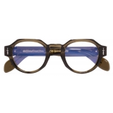 Cutler & Gross - The Great Frog Lucky Diamond I Round Optical Glasses - Olive - Luxury - Cutler & Gross Eyewear