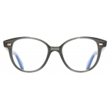 Cutler & Gross - 1400 Round Optical Glasses - Aviator Blue - Luxury - Cutler & Gross Eyewear