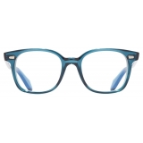 Cutler & Gross - 9990 Round Optical Glasses - Dark Teal - Luxury - Cutler & Gross Eyewear