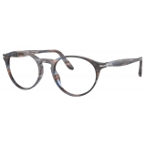 Persol - PO3092V - Striped Blue - Optical Glasses - Persol Eyewear