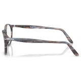 Persol - PO3092V - Striped Blue - Optical Glasses - Persol Eyewear