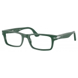 Persol - PO3050V - Verde Tinta Unita - Occhiali da Vista - Persol Eyewear