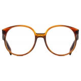 Cutler & Gross - 1395 Round Optical Glasses - Small - Honey Havana - Luxury - Cutler & Gross Eyewear