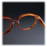 Cutler & Gross - 1395 Round Optical Glasses - Small - Honey Havana - Luxury - Cutler & Gross Eyewear