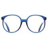 Cutler & Gross - 1395 Round Optical Glasses - Small - Prussian Blue - Luxury - Cutler & Gross Eyewear