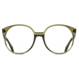 Cutler & Gross - 1395 Round Optical Glasses - Small - Olive - Luxury - Cutler & Gross Eyewear