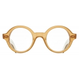 Cutler & Gross - 1396 Round Optical Glasses - Bi-Layer Butterscotch - Luxury - Cutler & Gross Eyewear