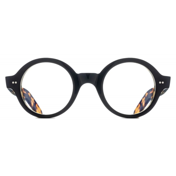Cutler & Gross - 1396 Round Optical Glasses - Black on Camo - Luxury - Cutler & Gross Eyewear