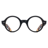 Cutler & Gross - 1396 Round Optical Glasses - Black on Camo - Luxury - Cutler & Gross Eyewear