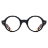 Cutler & Gross - 1396 Round Optical Glasses - Black on Camo - Luxury - Cutler & Gross Eyewear