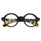 Cutler & Gross - 1396 Round Optical Glasses - Black on Camo - Luxury - Cutler & Gross Eyewear