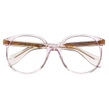 Cutler & Gross - 1395 Round Optical Glasses - Persian Pink - Luxury - Cutler & Gross Eyewear