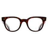Cutler & Gross - 1392 Round Optical Glasses - Dark Turtle - Luxury - Cutler & Gross Eyewear