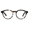 Cutler & Gross - 1378 Blue Light Filter Round Optical Glasses - Jet Engine Grey - Luxury - Cutler & Gross Eyewear