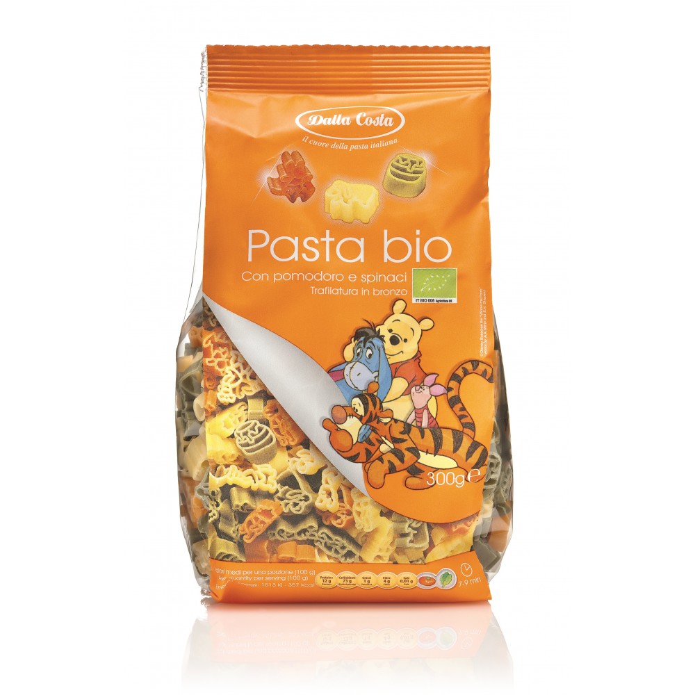 Dalla Costa - Winnie the Pooh Pasta Tricolore Bio