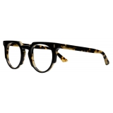Cutler & Gross - 1383 Round Optical Glasses - Black on Camo - Luxury - Cutler & Gross Eyewear