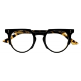 Cutler & Gross - 1383 Round Optical Glasses - Black on Camo - Luxury - Cutler & Gross Eyewear