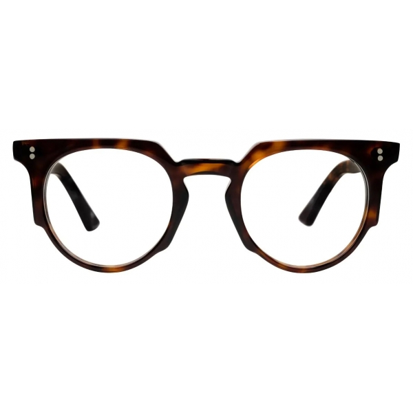 Cutler & Gross - 1383 Round Optical Glasses - Dark Turtle - Luxury - Cutler & Gross Eyewear