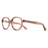 Cutler & Gross - 1384 Round Optical Glasses - Cola Crystal - Luxury - Cutler & Gross Eyewear