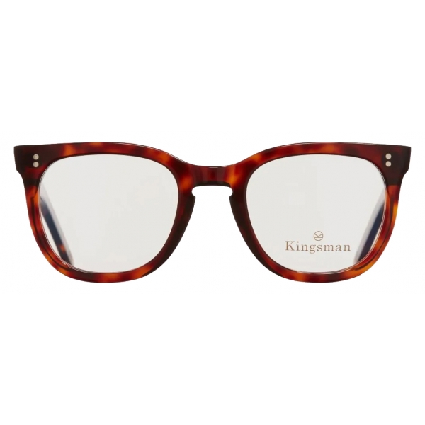 Cutler & Gross - 0824 Kingsman Round Optical Glasses - Dark Turtle Havana - Luxury - Cutler & Gross Eyewear