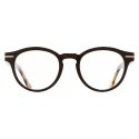Cutler & Gross - 1338 Round Optical Glasses - Black on Camo - Luxury - Cutler & Gross Eyewear
