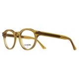 Cutler & Gross - 1338 Round Optical Glasses - Honey - Luxury - Cutler & Gross Eyewear