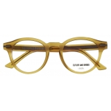 Cutler & Gross - 1338 Round Optical Glasses - Honey - Luxury - Cutler & Gross Eyewear