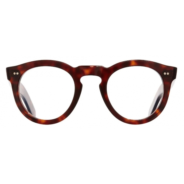 Cutler & Gross - 0734V3 Round Optical Glasses - Dark Turtle - Luxury - Cutler & Gross Eyewear