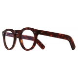 Cutler & Gross - 0734V3 Round Optical Glasses - Dark Turtle - Luxury - Cutler & Gross Eyewear