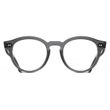 Cutler & Gross - 1378 Blue Light Filter Round Optical Glasses - Dark Grey - Luxury - Cutler & Gross Eyewear