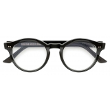 Cutler & Gross - 1378 Blue Light Filter Round Optical Glasses - Dark Grey - Luxury - Cutler & Gross Eyewear