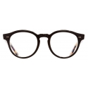 Cutler & Gross - 1378 Blue Light Filter Round Optical Glasses - Black on Camo - Luxury - Cutler & Gross Eyewear