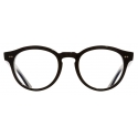 Cutler & Gross - 1378 Blue Light Filter Round Optical Glasses - Blue on Black - Luxury - Cutler & Gross Eyewear
