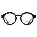 Cutler & Gross - 1291V2 Round Optical Glasses - Large - Black - Luxury - Cutler & Gross Eyewear