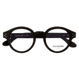 Cutler & Gross - 1291V2 Round Optical Glasses - Large - Black - Luxury - Cutler & Gross Eyewear