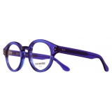 Cutler & Gross - 1291V2 Round Optical Glasses - Large - Ultraviolet - Luxury - Cutler & Gross Eyewear