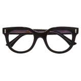 Cutler & Gross - 1304 Round Optical Glasses - Purple on Black - Luxury - Cutler & Gross Eyewear