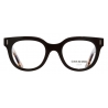 Cutler & Gross - 1304 Round Optical Glasses - Black on Camo - Luxury - Cutler & Gross Eyewear