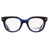 Cutler & Gross - 1304 Round Optical Glasses - Classic Navy Blue - Luxury - Cutler & Gross Eyewear