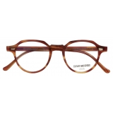 Cutler & Gross - 1313 Round Optical Glasses - Small - Walnut - Luxury - Cutler & Gross Eyewear
