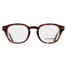 Cutler & Gross - 1356 Round Optical Glasses - Dark Turtle - Luxury - Cutler & Gross Eyewear