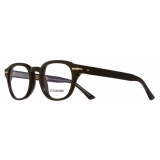 Cutler & Gross - 1356 Round Optical Glasses - Black Taxi - Luxury - Cutler & Gross Eyewear